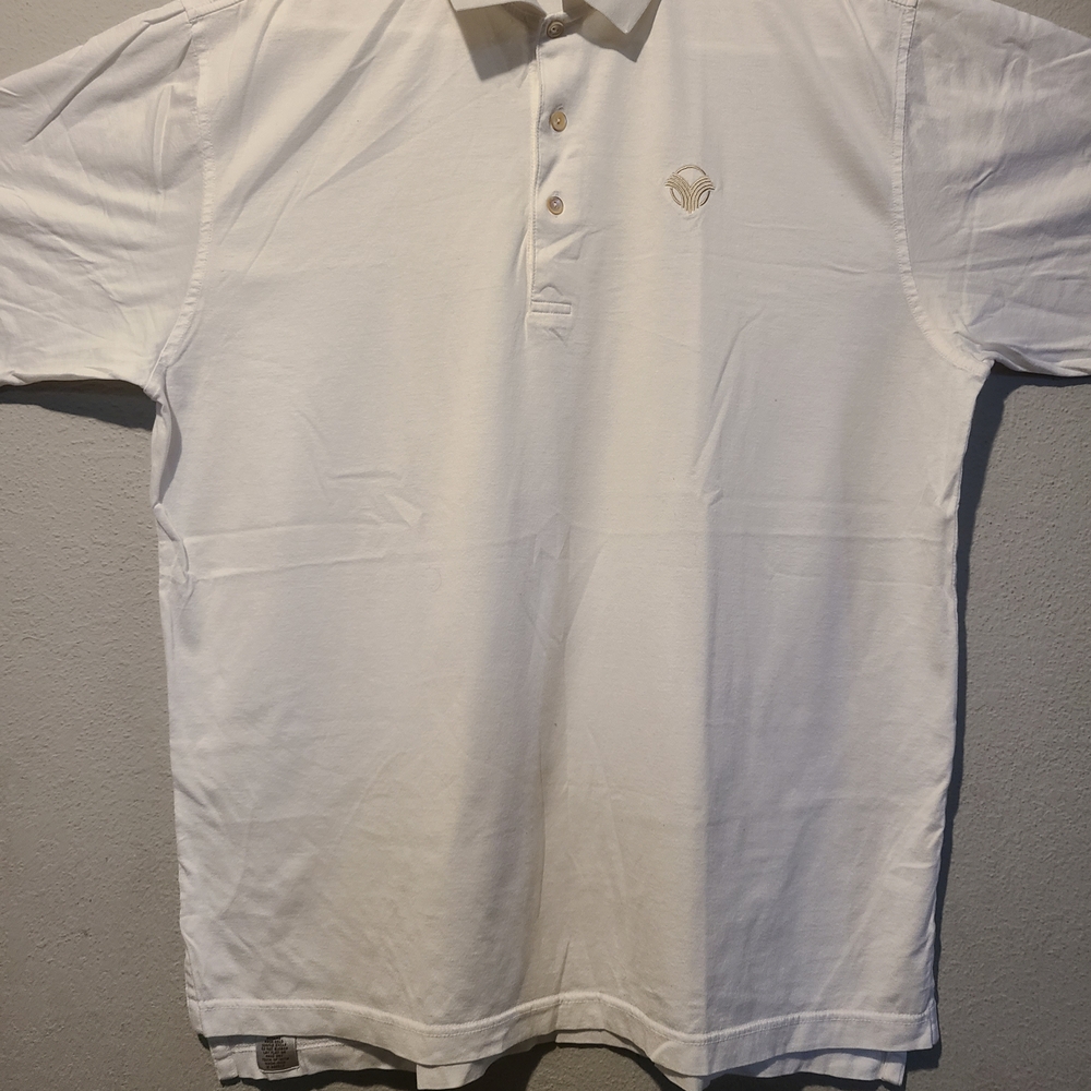 PETER MILLAR Men's White Polo Shirt